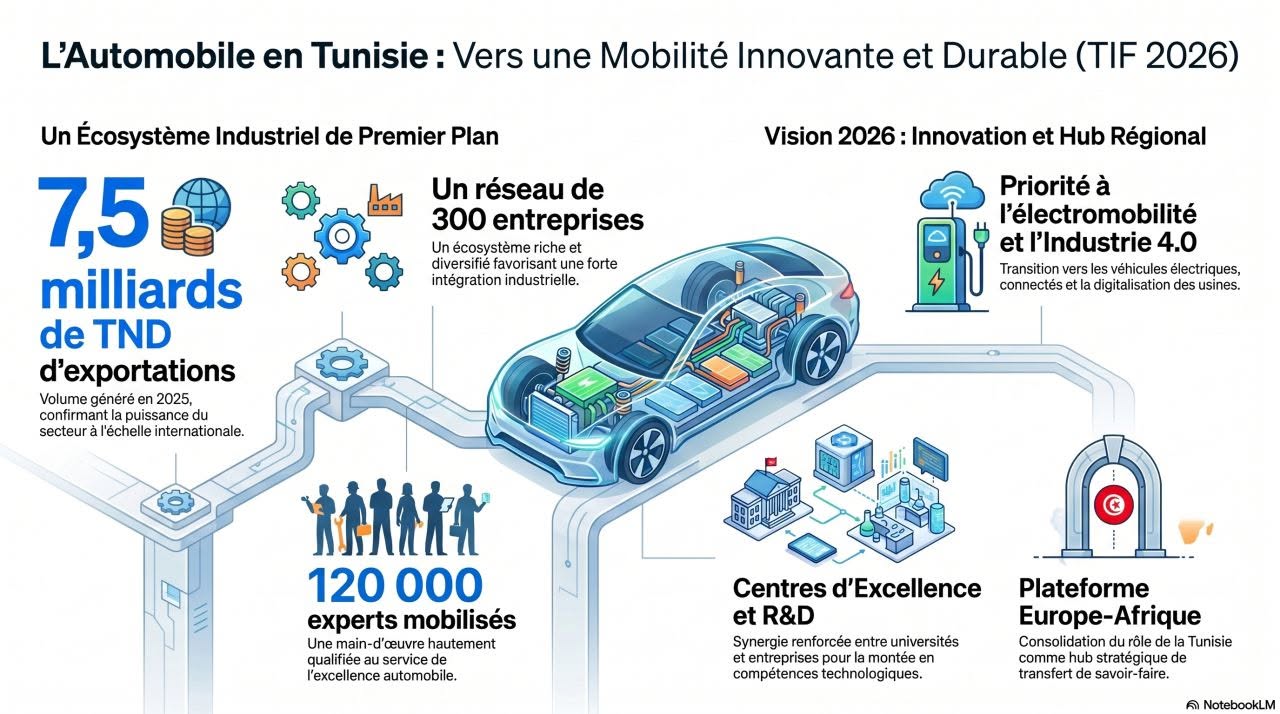 WORKSHOP INTERNATIONAL: SECTEUR AUTOMOBILE EN TUNISIE - TIF2026